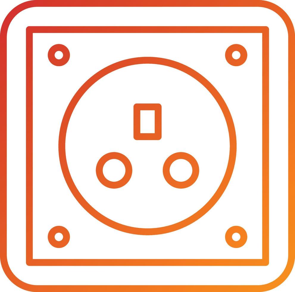 Socket Icon Style 5896858 Vector Art at Vecteezy