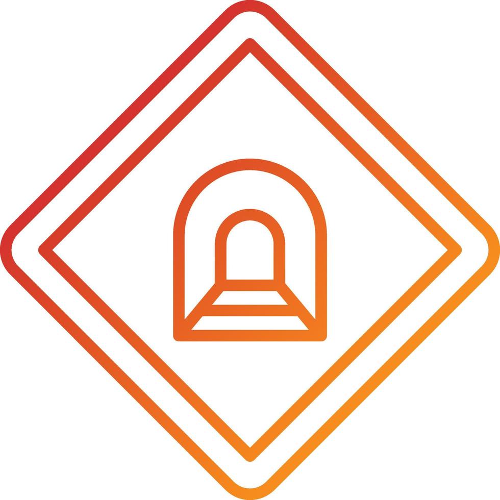 Tunnel Icon Style vector
