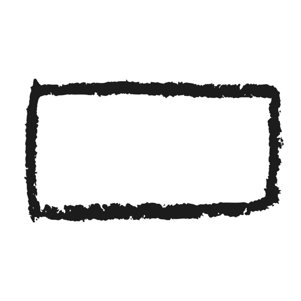Crayon scribble textured stain vector