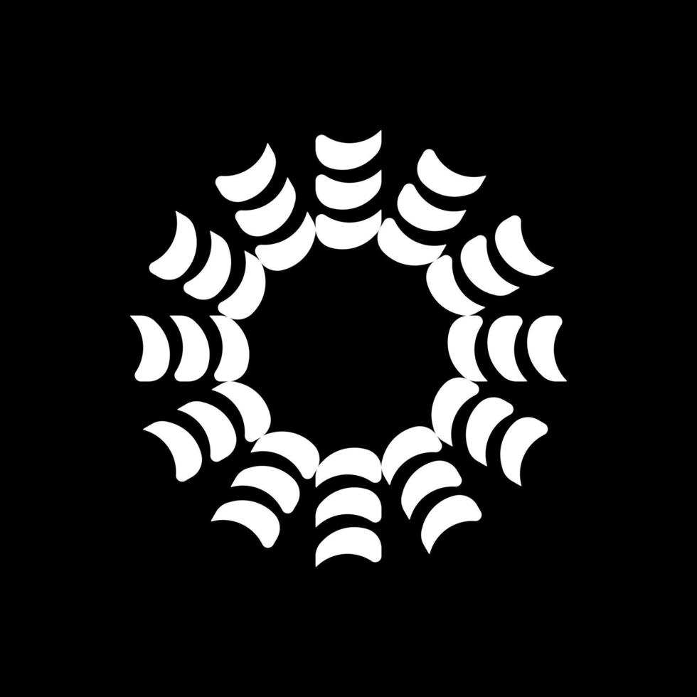 abstract flat symbol tech modern vector