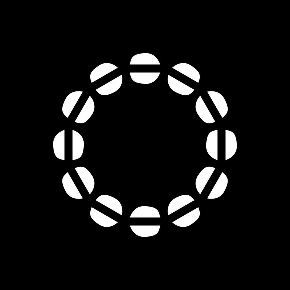 abstract flat symbol tech modern vector