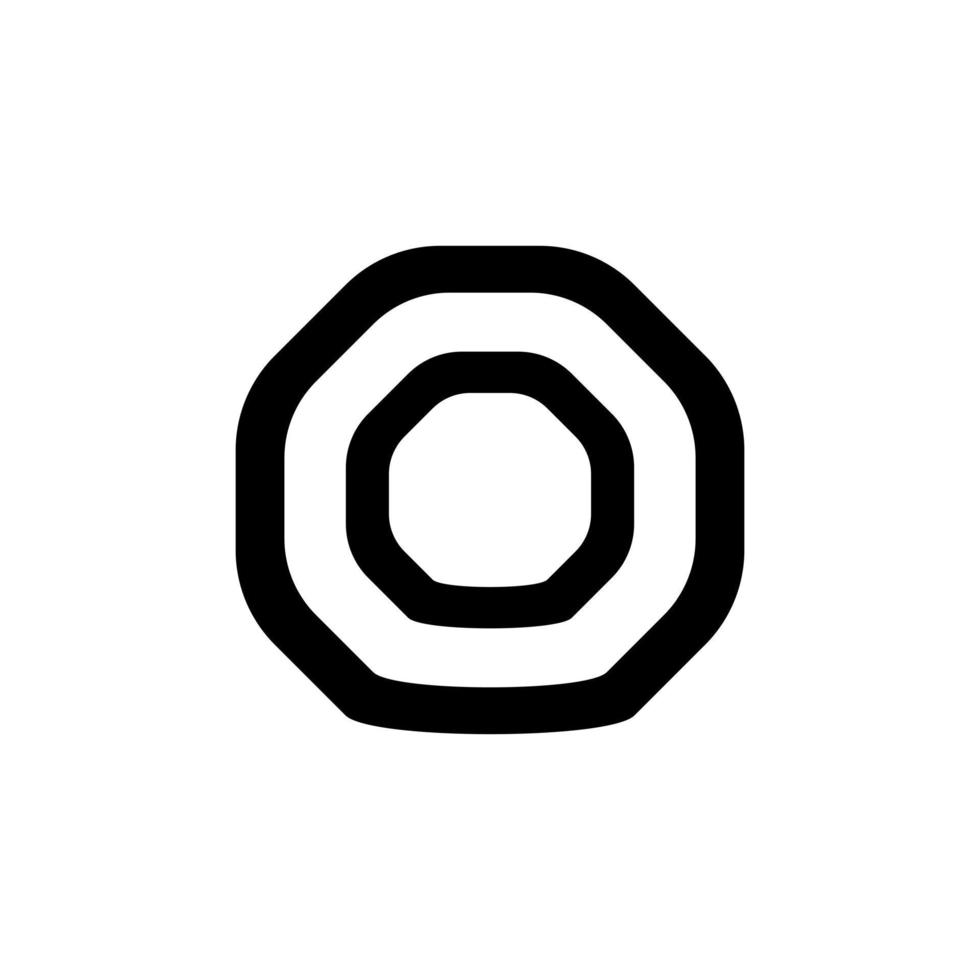 abstrcact flat symbol modern simple vector