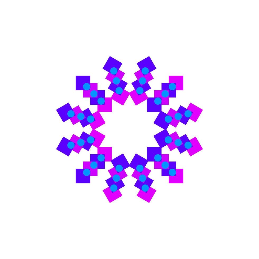 abstrcact flat symbol modern simple vector