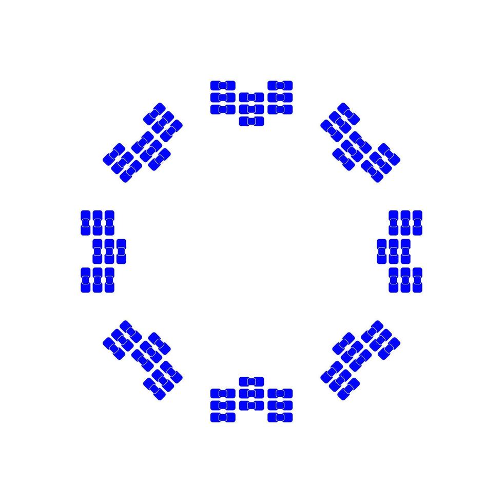 abstract modern simple flat symbol vector
