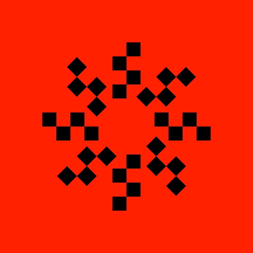 abstract modern simple flat symbol vector