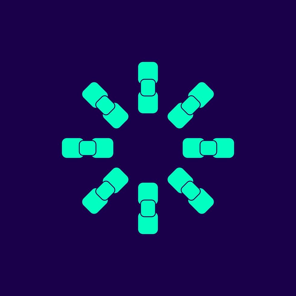 abstract modern simple flat symbol vector