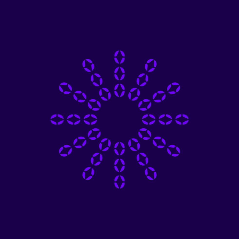 abstract modern simple flat symbol vector
