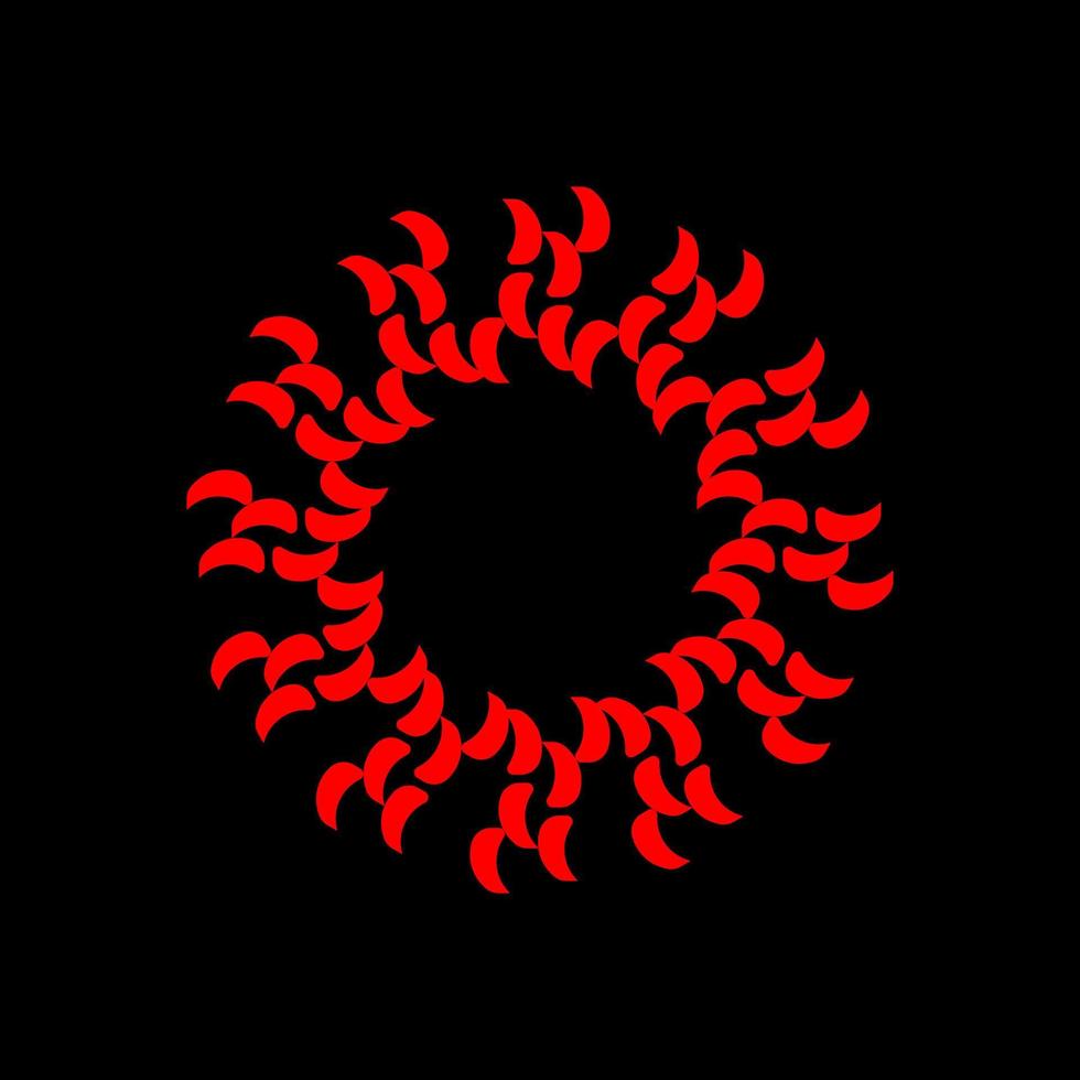 abstract flat symbol tech modern vector