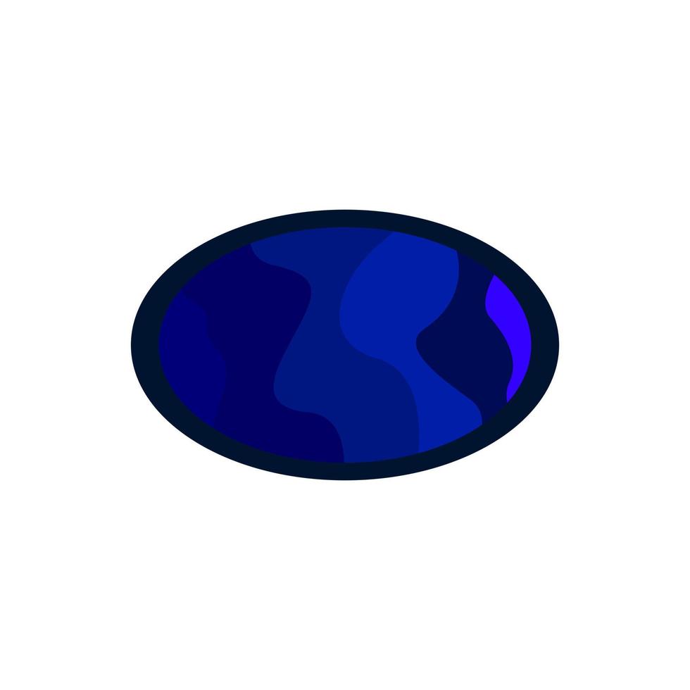 abstract modern pool symbol flat technology vector
