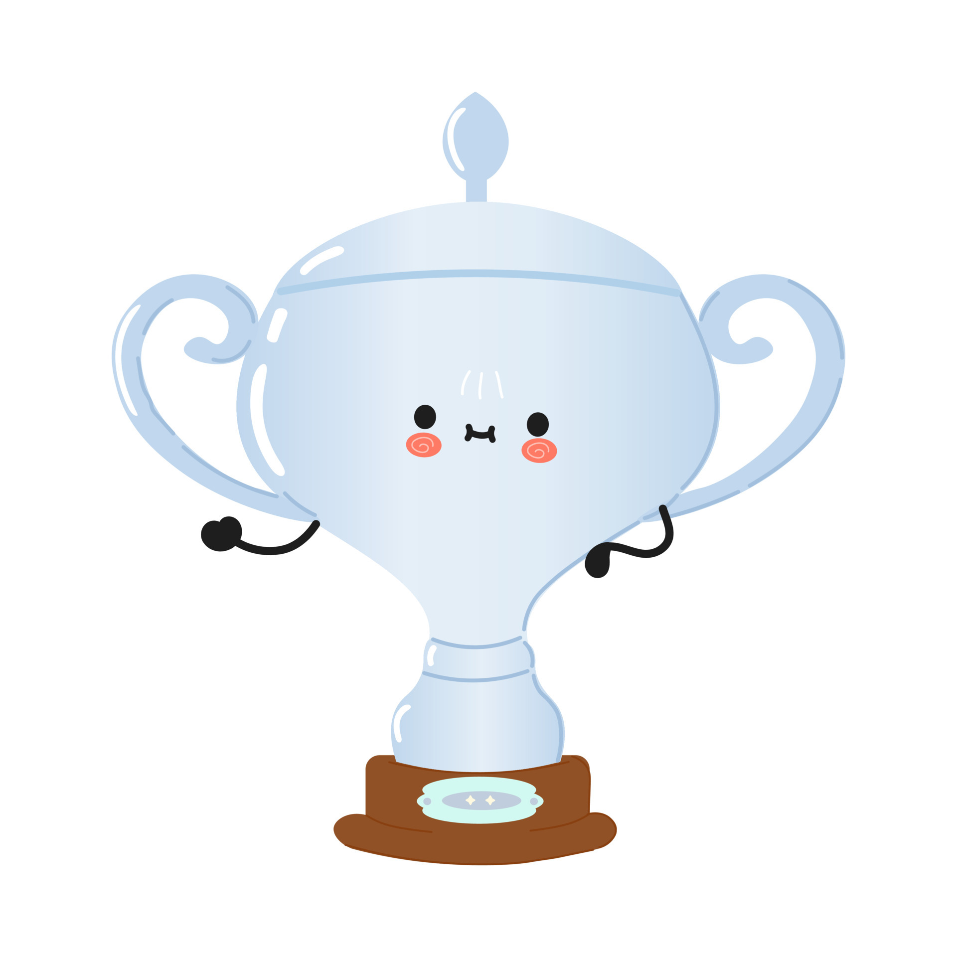 Cute funny silver trophy cup waving hand character. Vector hand drawn cartoon kawaii character illustration icon. Isolated on white background. Silver trophy cup character concept 5897839 Vector Art at Vecteezy Cute funny silver trophy cup waving hand character. Vector hand drawn cartoon kawaii character illustration icon. Isolated on white background. Silver trophy cup character concept 5897839 Vector Art at Vecteezy