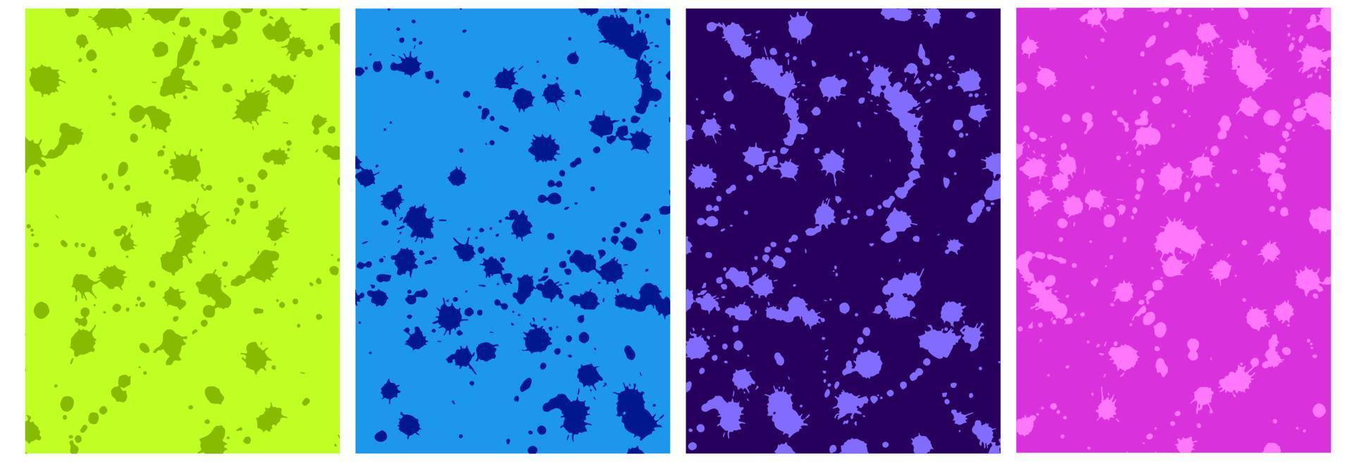 Abstract backgrounds with blobs, template, artistic covers design, colorful texture. Trendy pattern, graphic poster, geometric brochure, card. vector