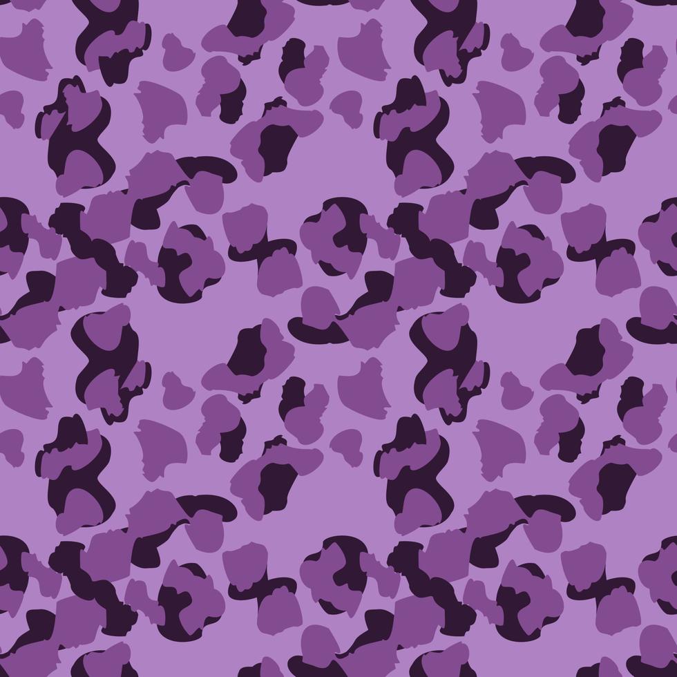 Creative cheetah camouflage seamless pattern. Camo leopard elements background. vector