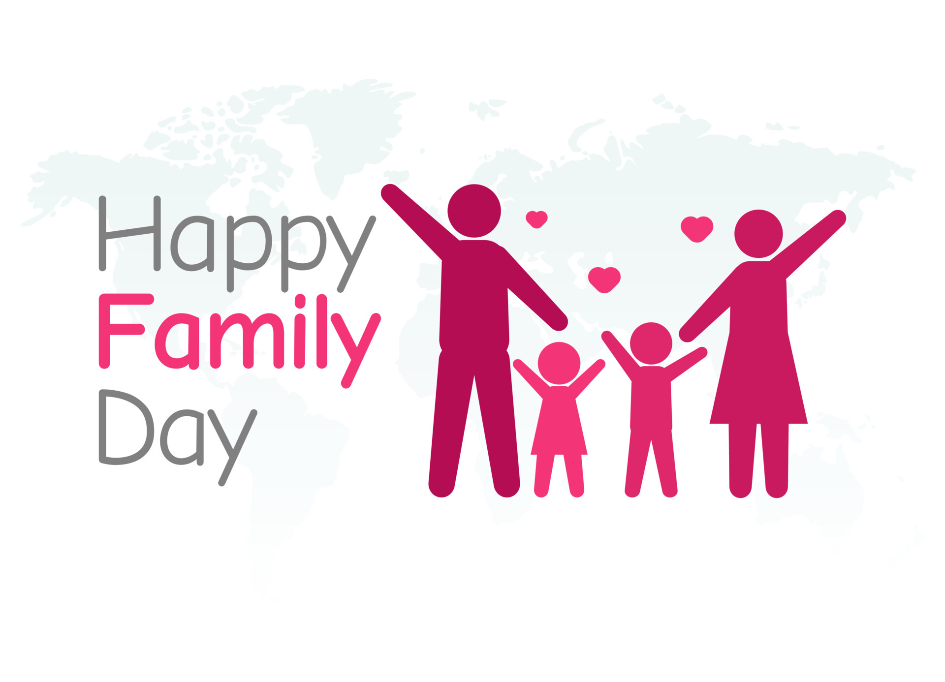 Vector Graphic Of Happy Family Day Good For Family Day Celebration 