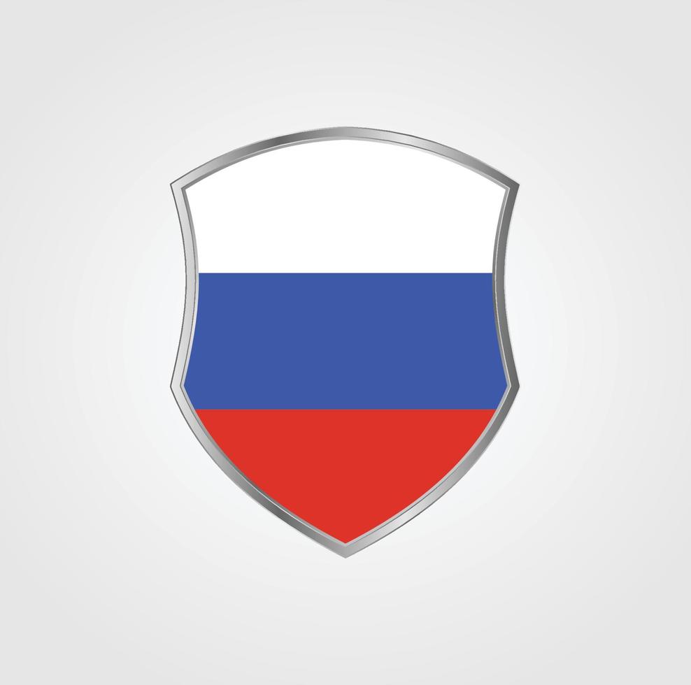 Russia Flag Design vector