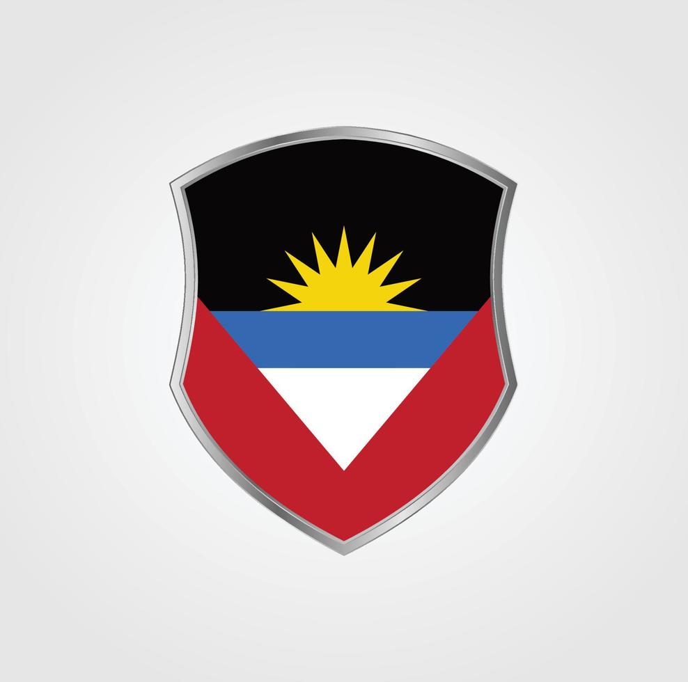Antigua and Barbuda Flag Design vector