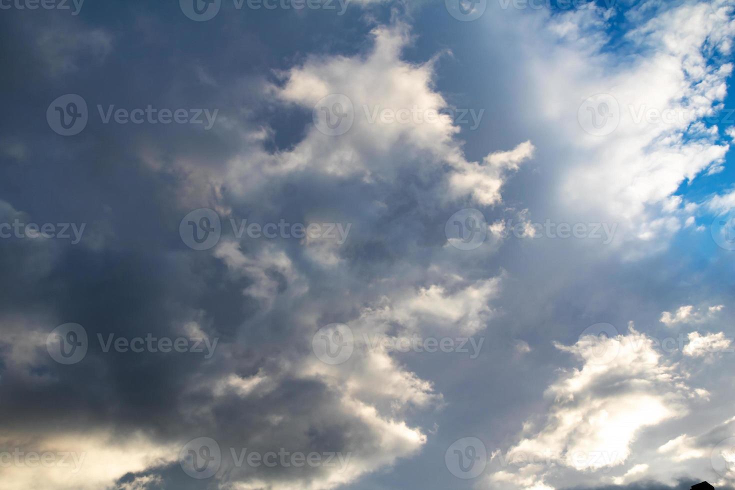 White cloud texture. Air material backdrop. Sky effect pattern. photo