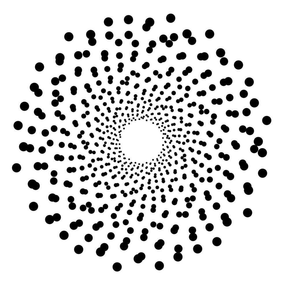 Circular pattern. Circular pattern