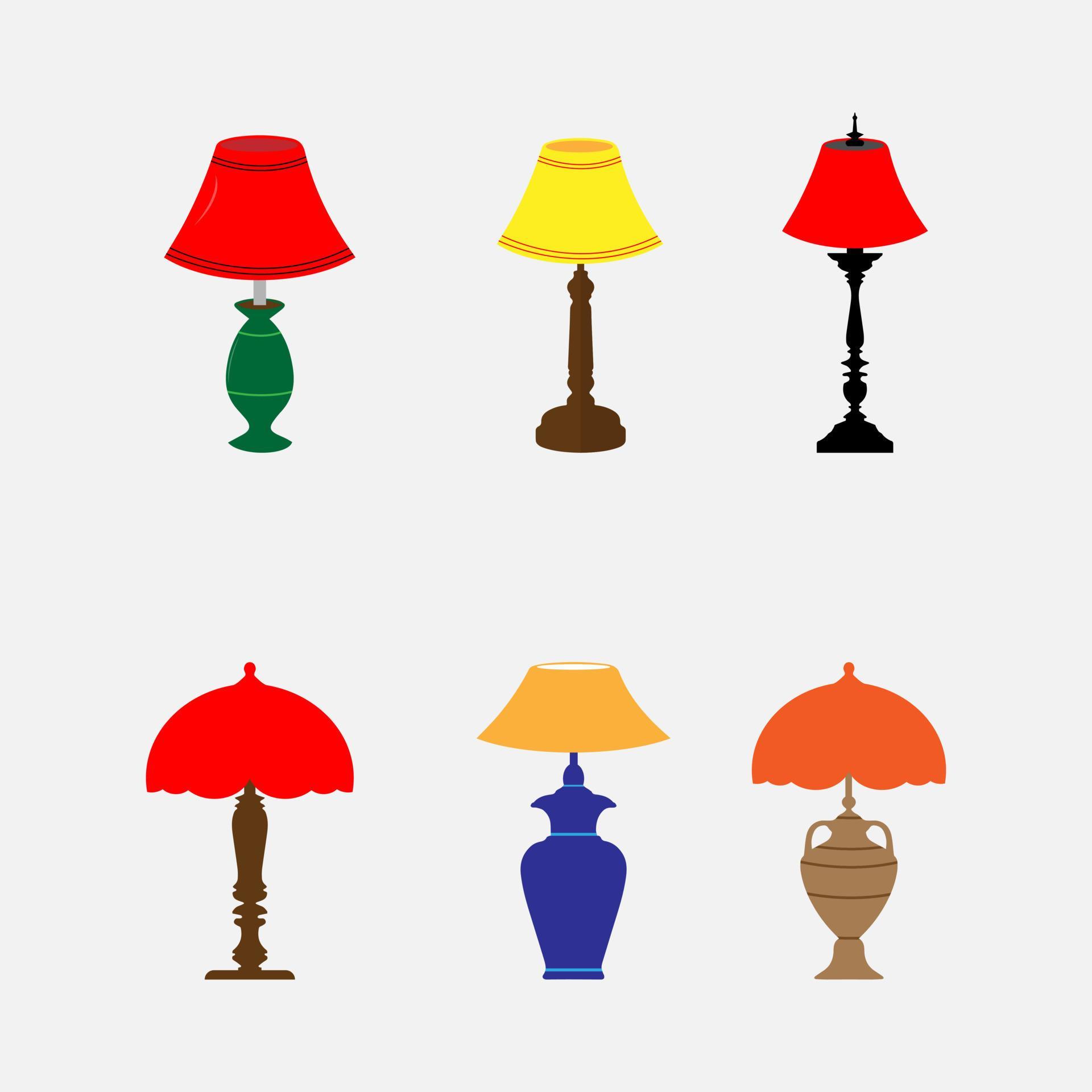 cute lamp shape illustration 5901119 Vector Art at Vecteezy