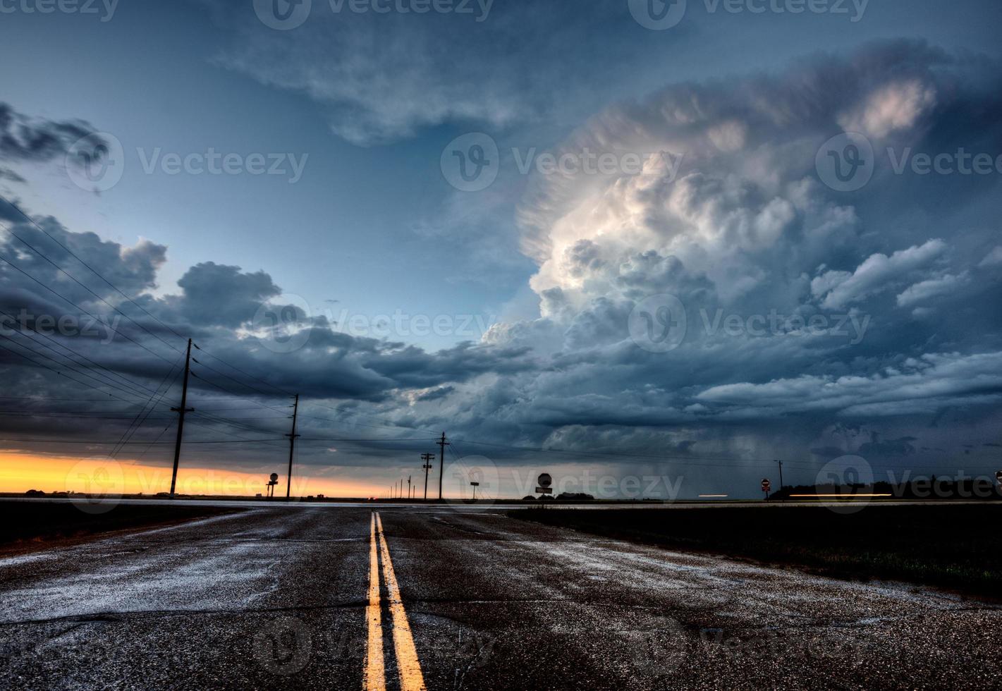 nubes de tormenta canadá foto