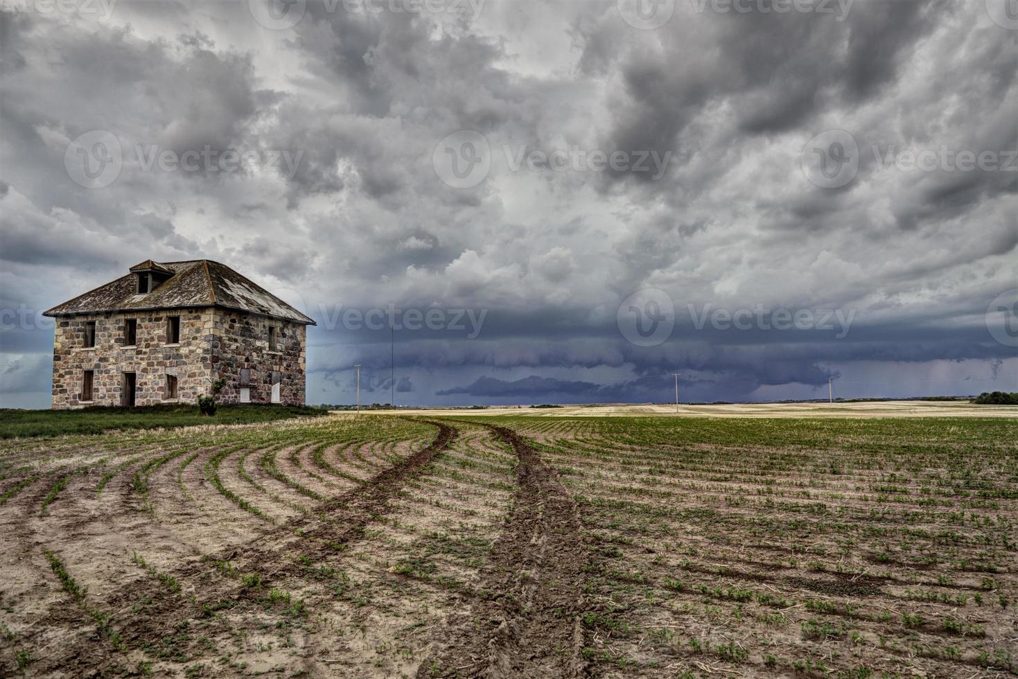 Prairie Storm Clouds Canada photo