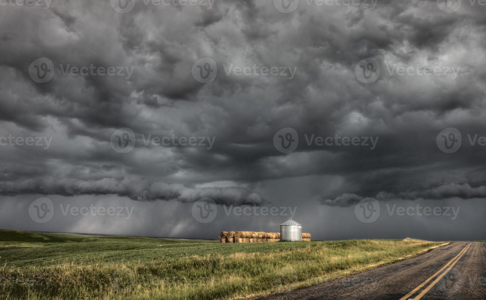 nubes de tormenta saskatchewan foto