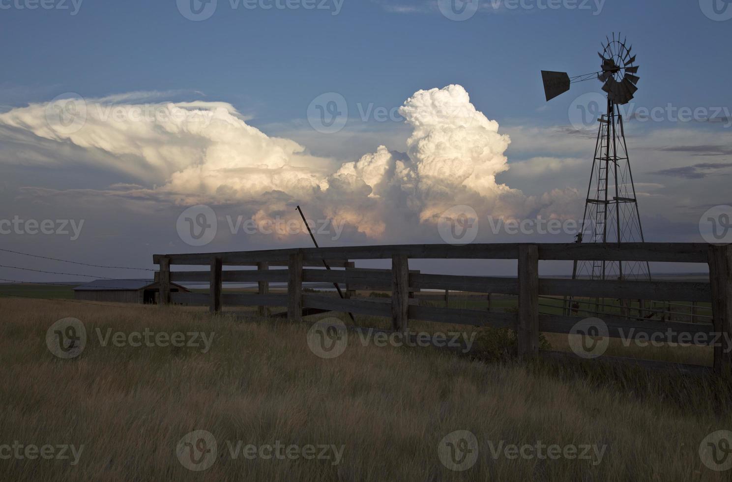 Old Fashioned Wind Mill photo