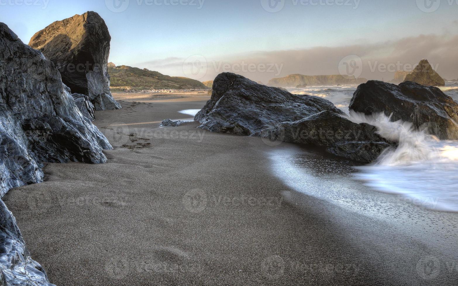 Sunset Bandon Oregon photo