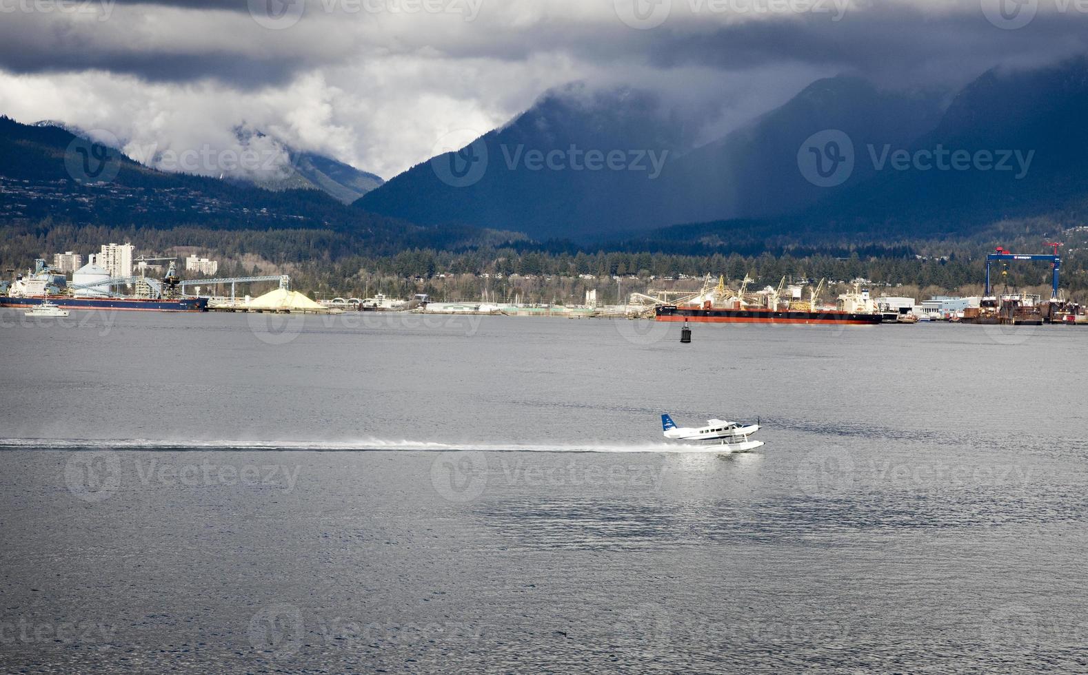 North Vancouver from Stanley Park photo