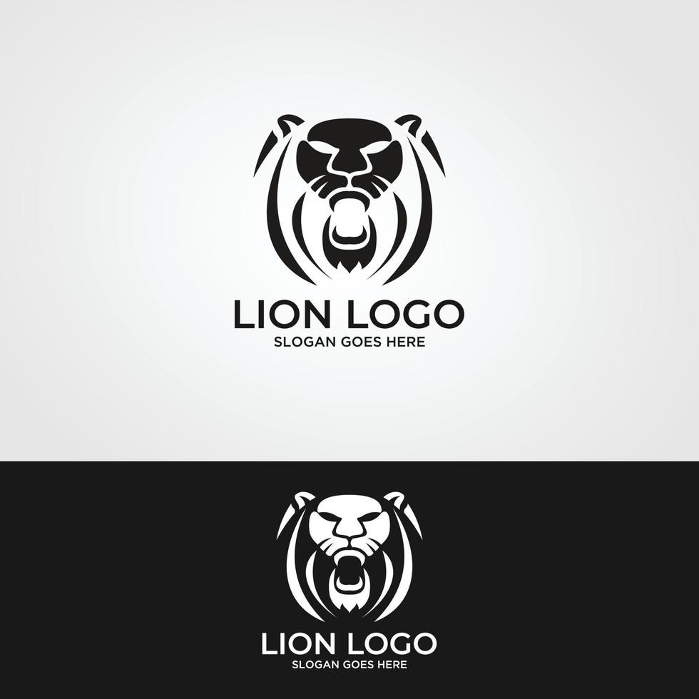 Lion's Head Logo vector