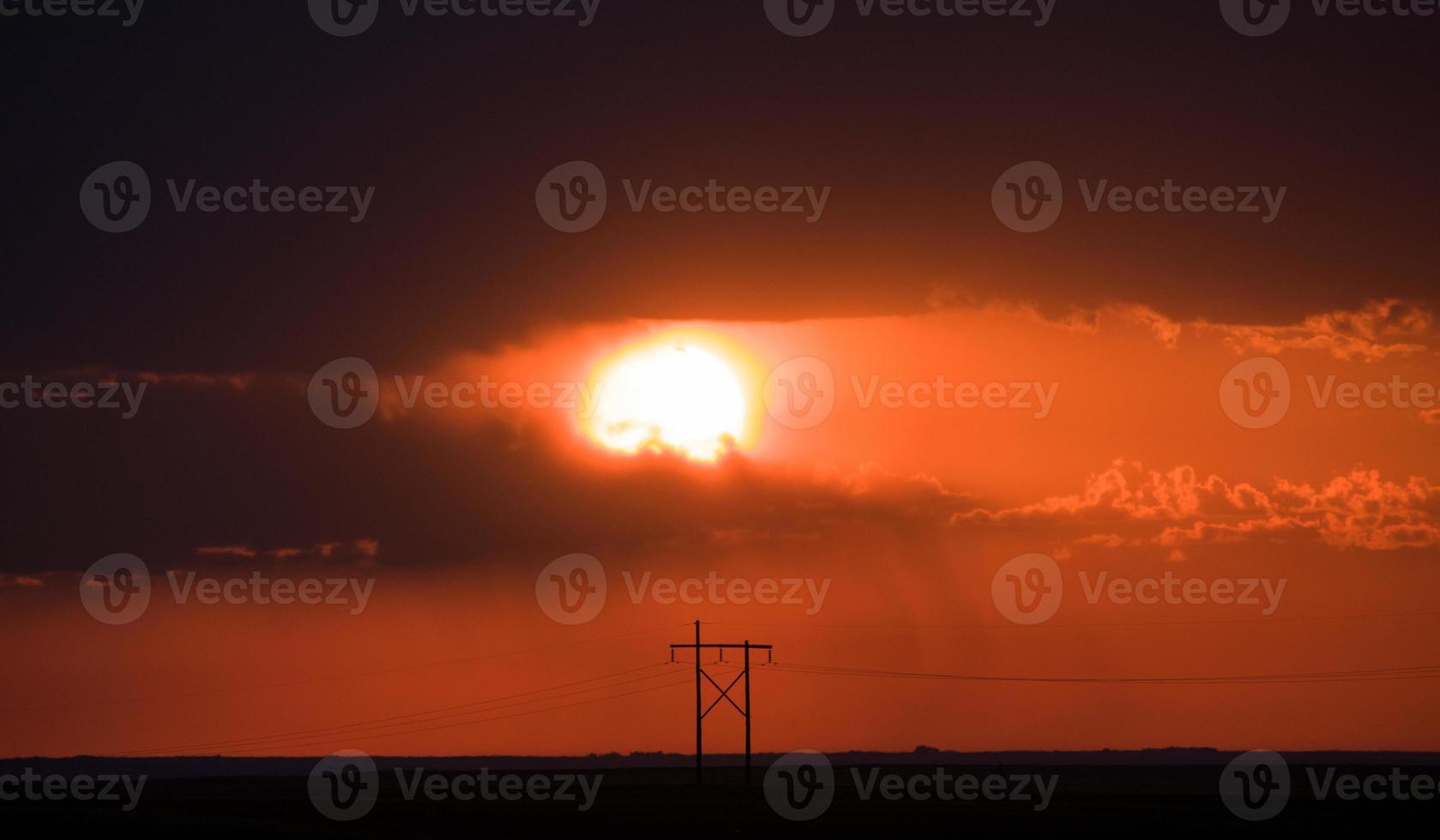 nubes de tormenta canadá foto