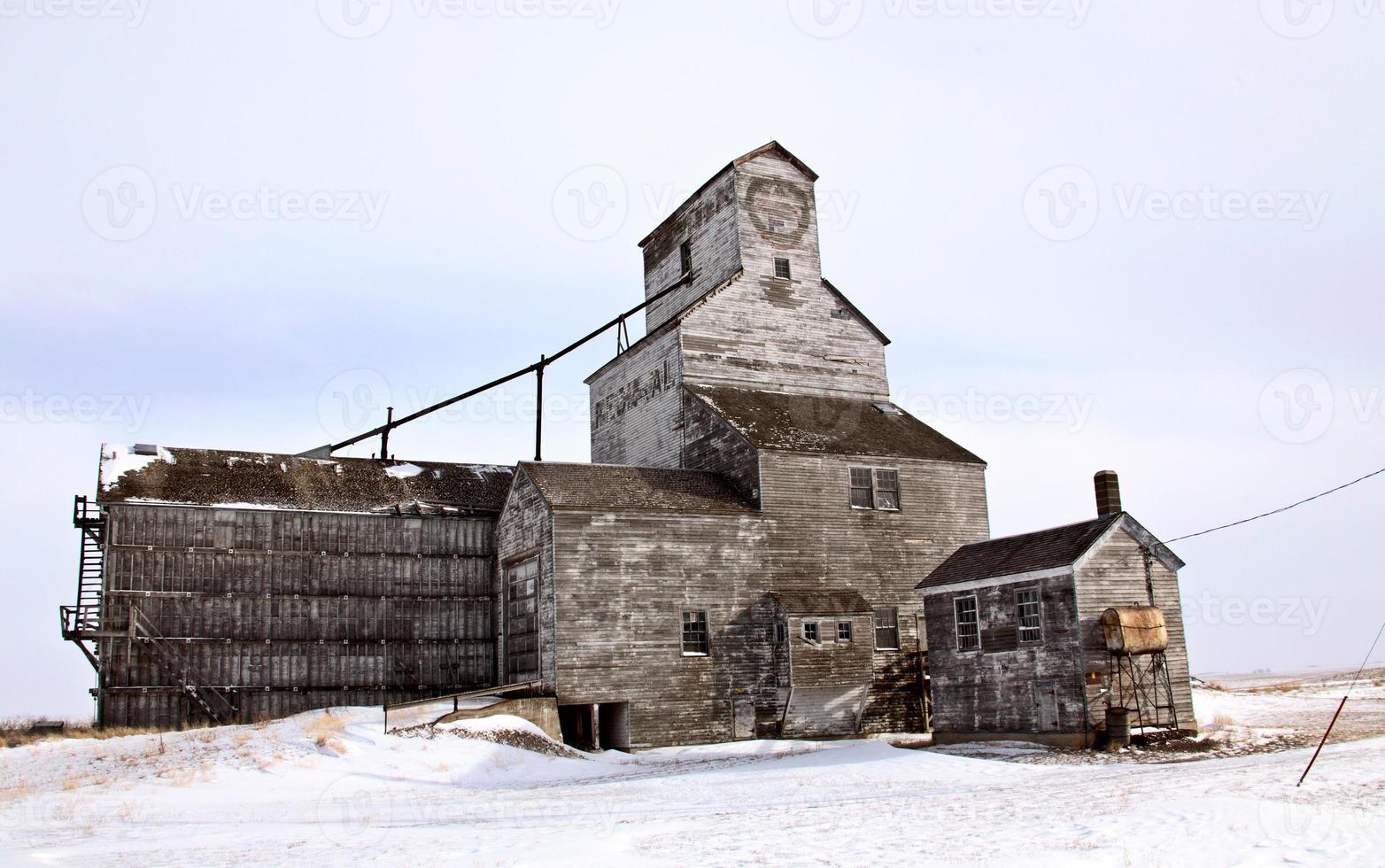 Delapitated Grain Elevator photo