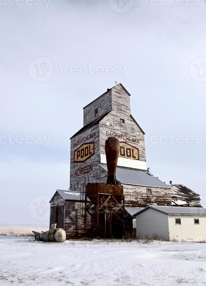 Delapitated Grain Elevator photo