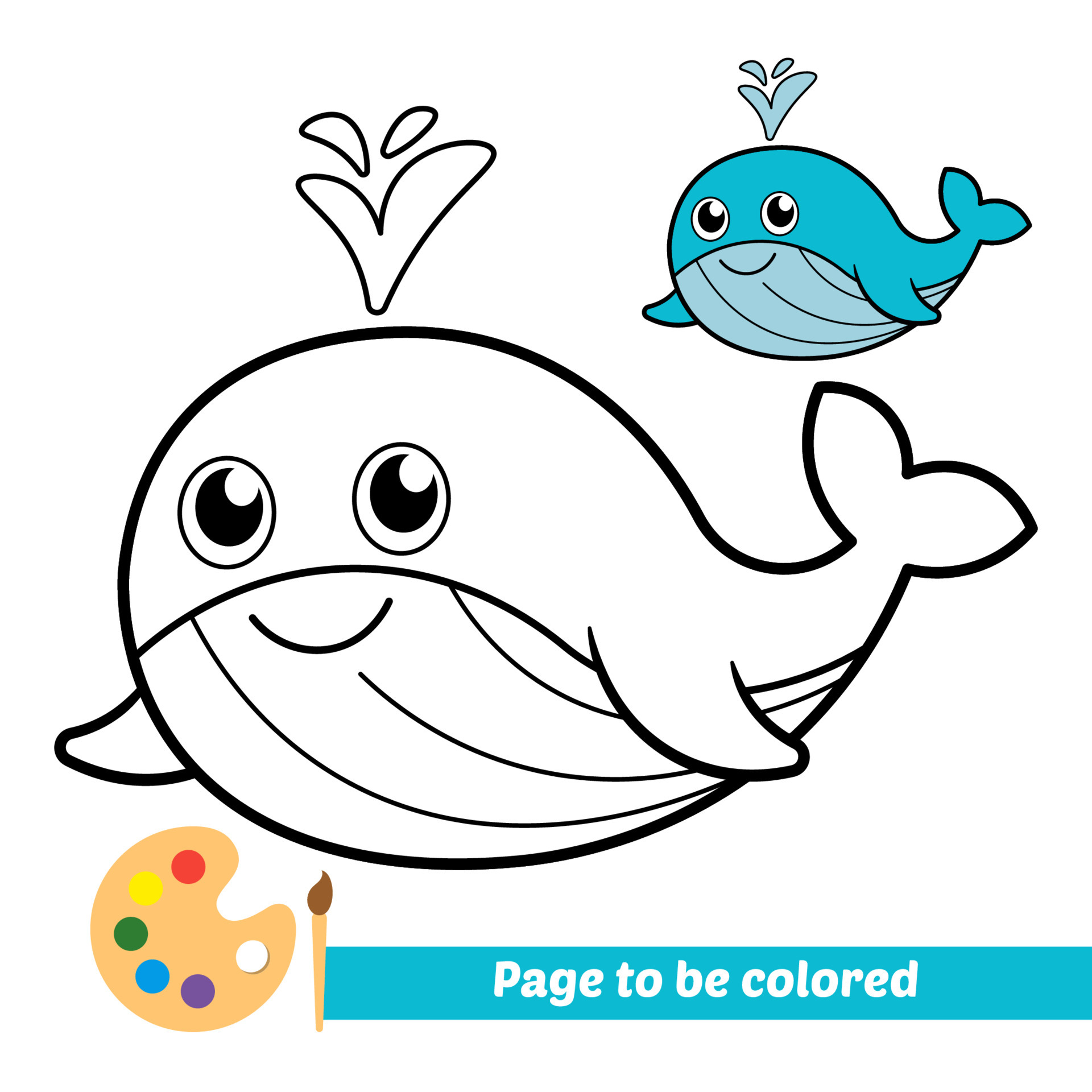 libro para colorear para niños, vector de ballena 5902996 Vector en Vecteezy libro para colorear para niños, vector de ballena 5902996 Vector en Vecteezy