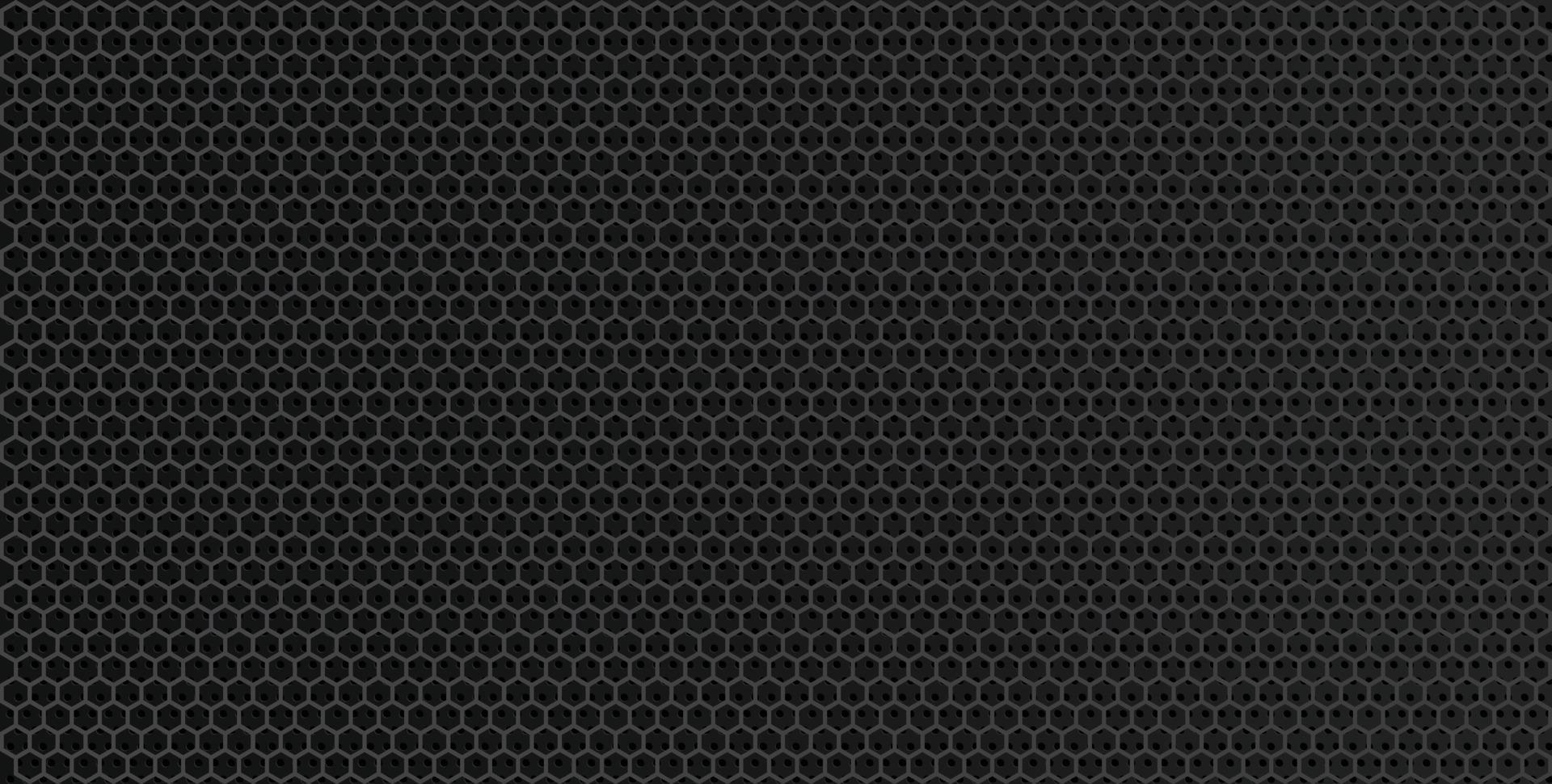 Black metal texture steel background. vector