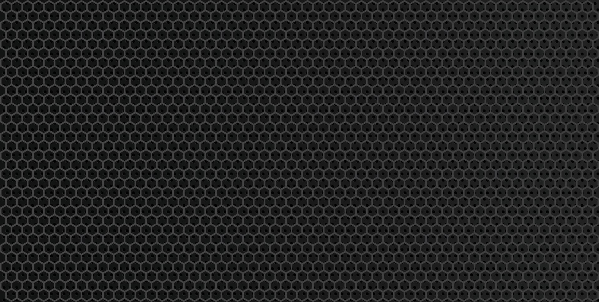 Black metal texture steel background. vector