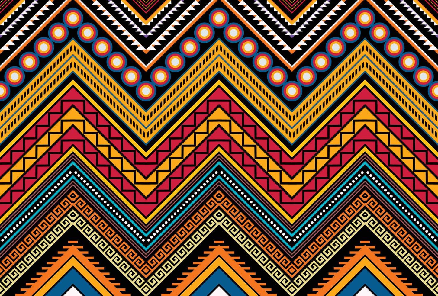 ethnic pattern design for clothes vector