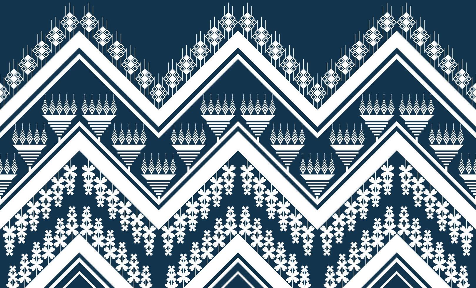 ethnic pattern design for clothes vector
