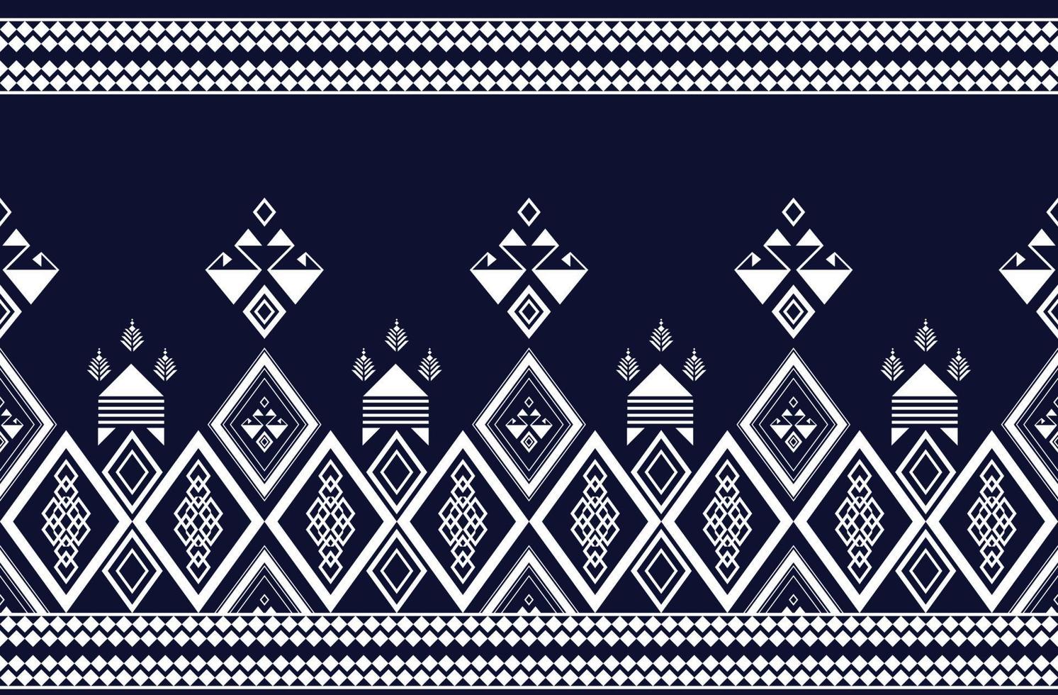 ethnic pattern design for clothes vector