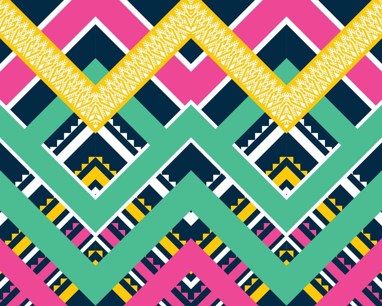 ethnic pattern design for clothes vector