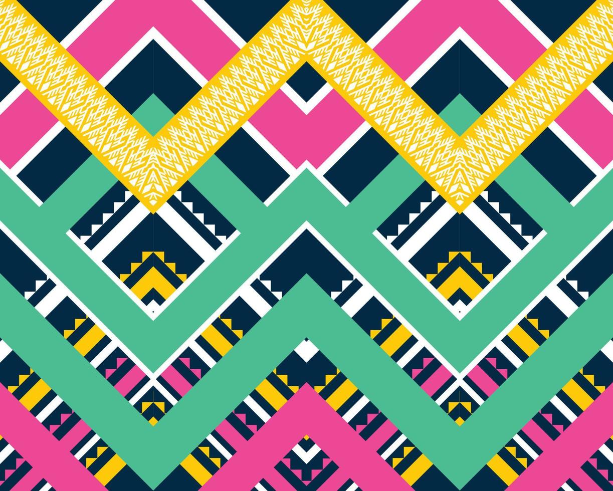 ethnic pattern design for clothes vector