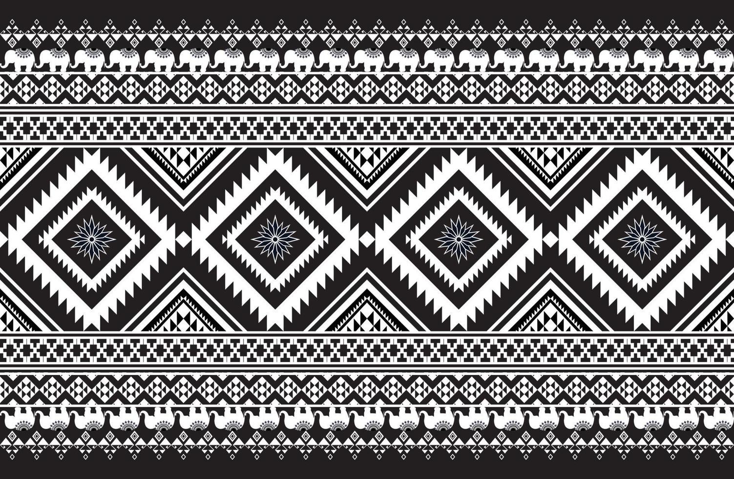 Seamless oriental geometric ethnic pattern for background or wallpaper. Carpet floor curtain design vector