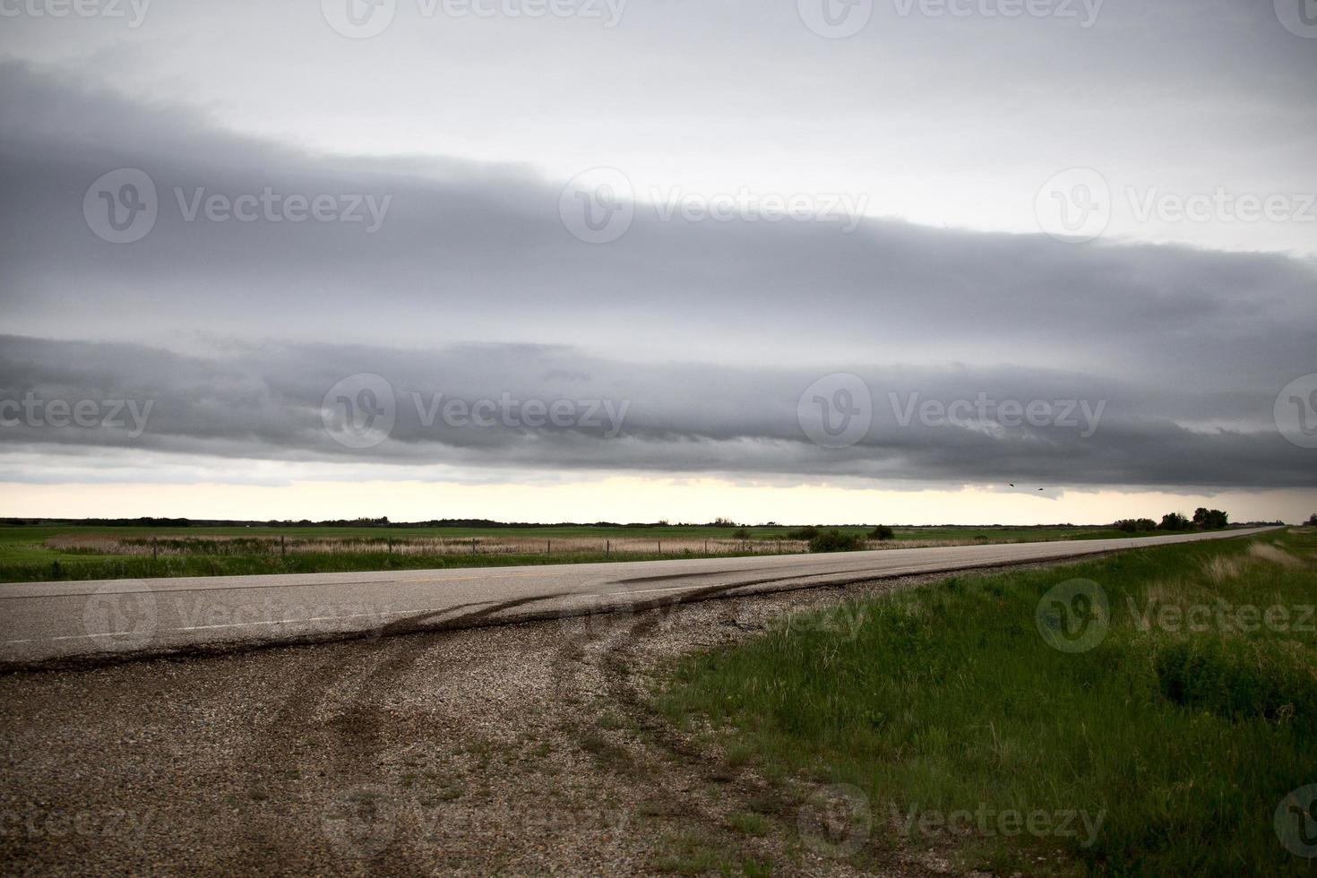 Prairie Storm Clouds Canada photo