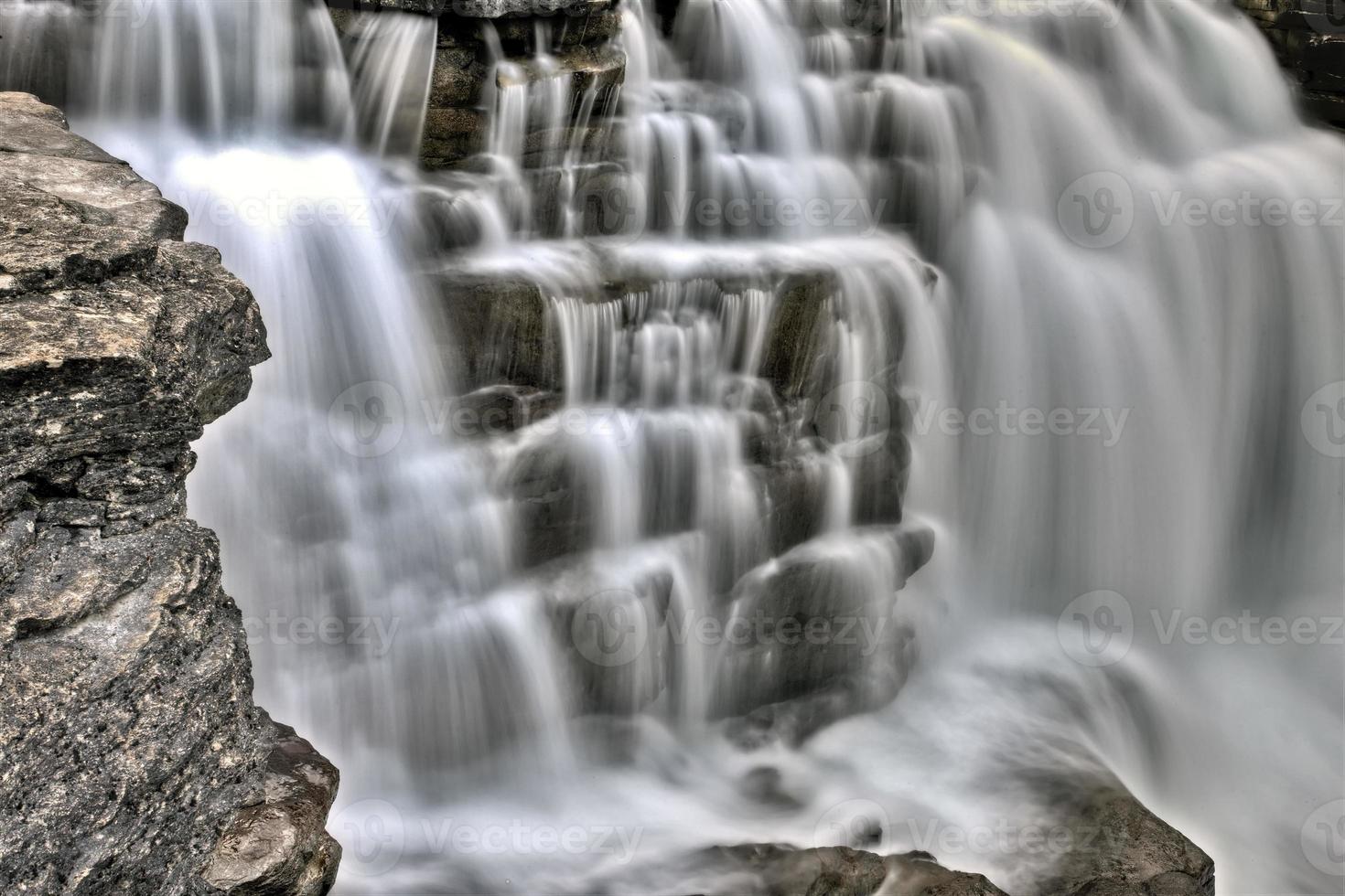 Athabasca Waterfall Alberta Canada photo