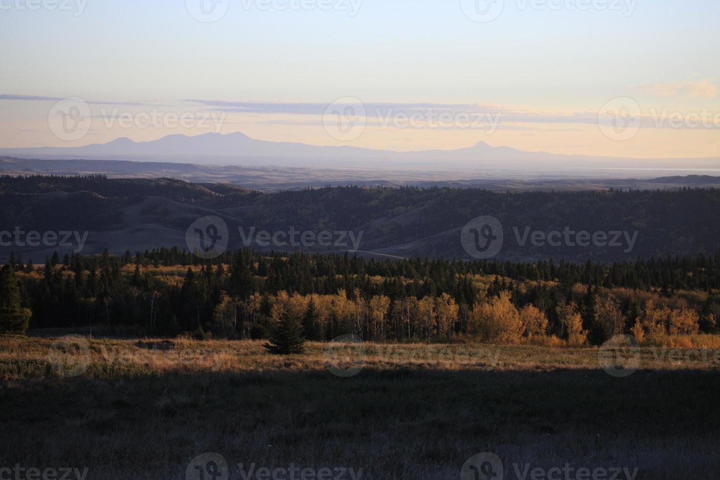 Autumn Colors Cypress Hills Canada photo