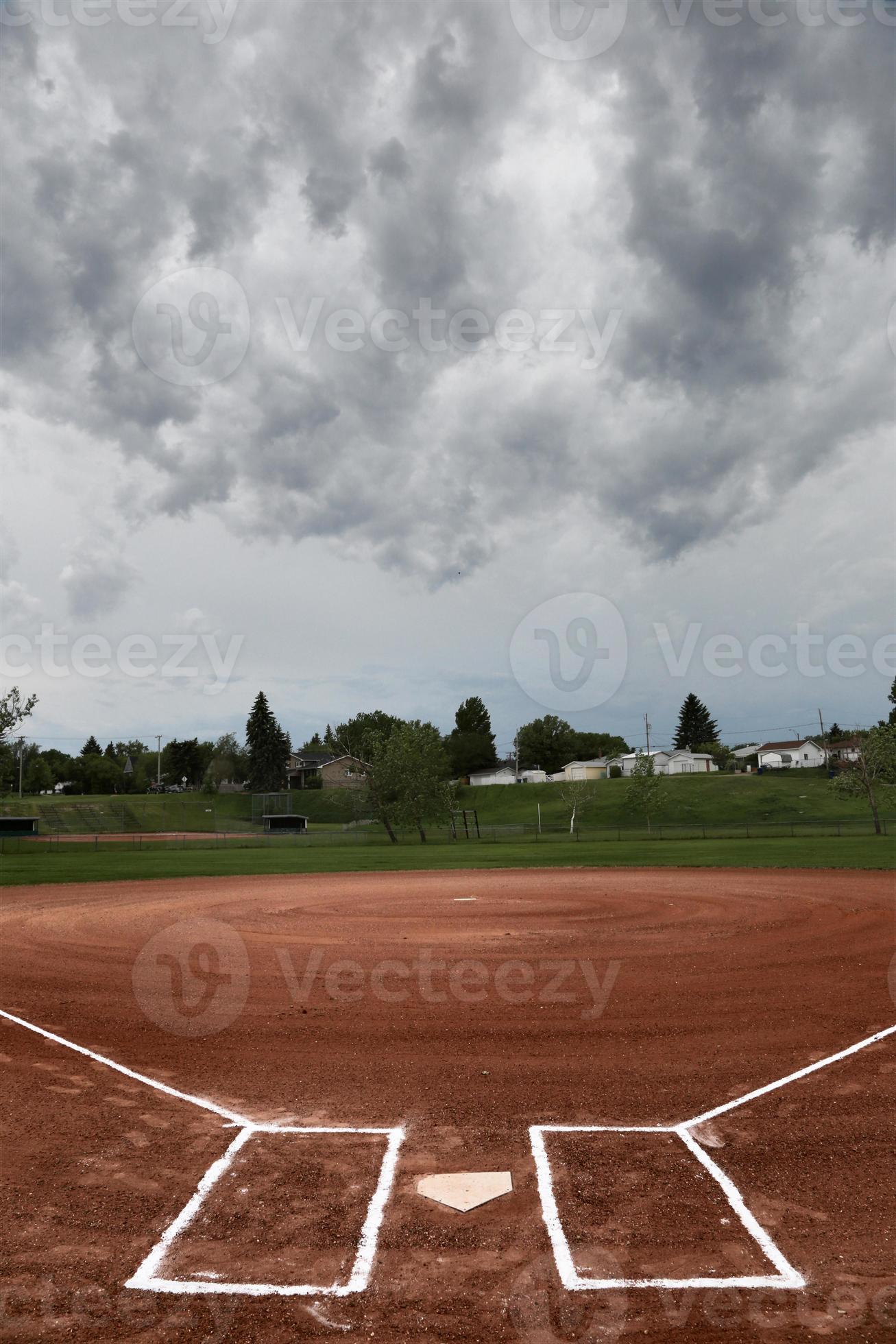 Prairie Storm Baseball Diamond 5904164 Stock Photo at Vecteezy