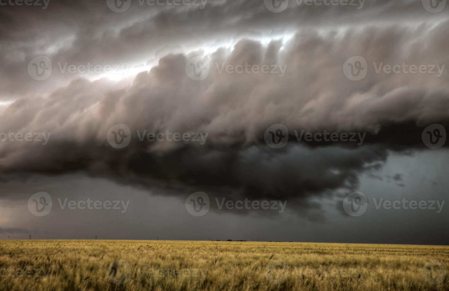 nubes de tormenta saskatchewan foto