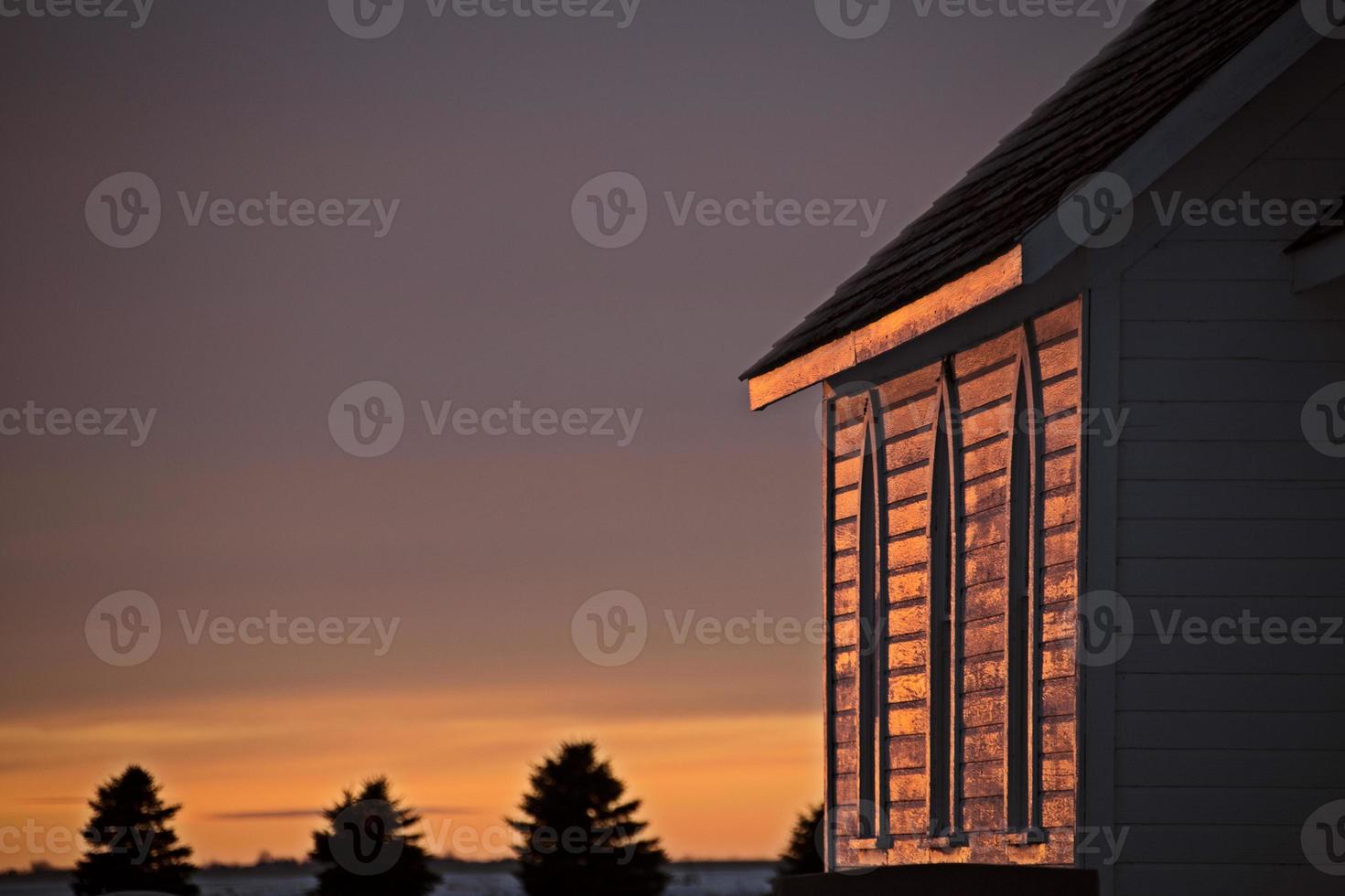 Saskatchewan Prairie Sunset photo