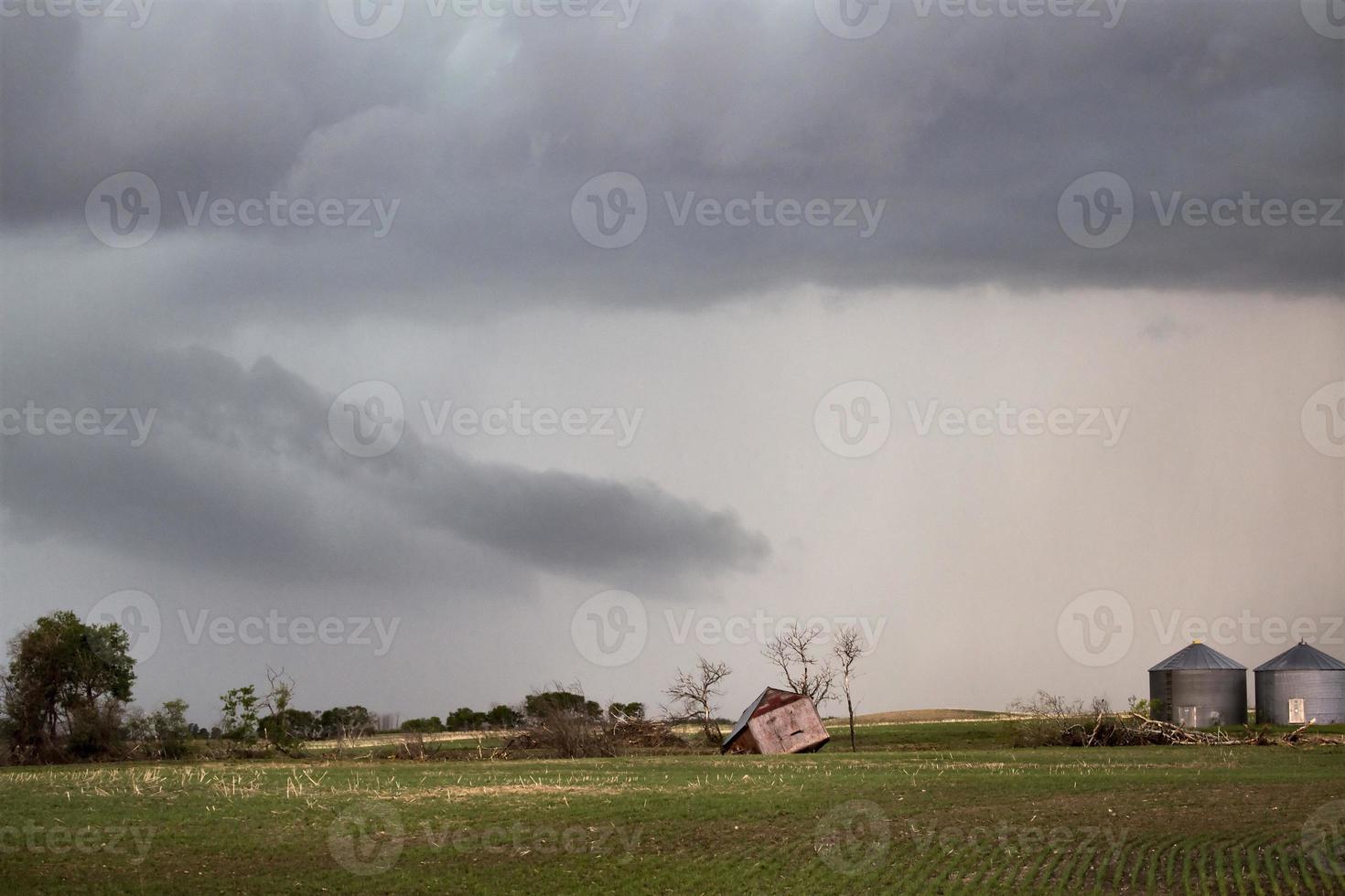 Prairie Storm Clouds Canada photo