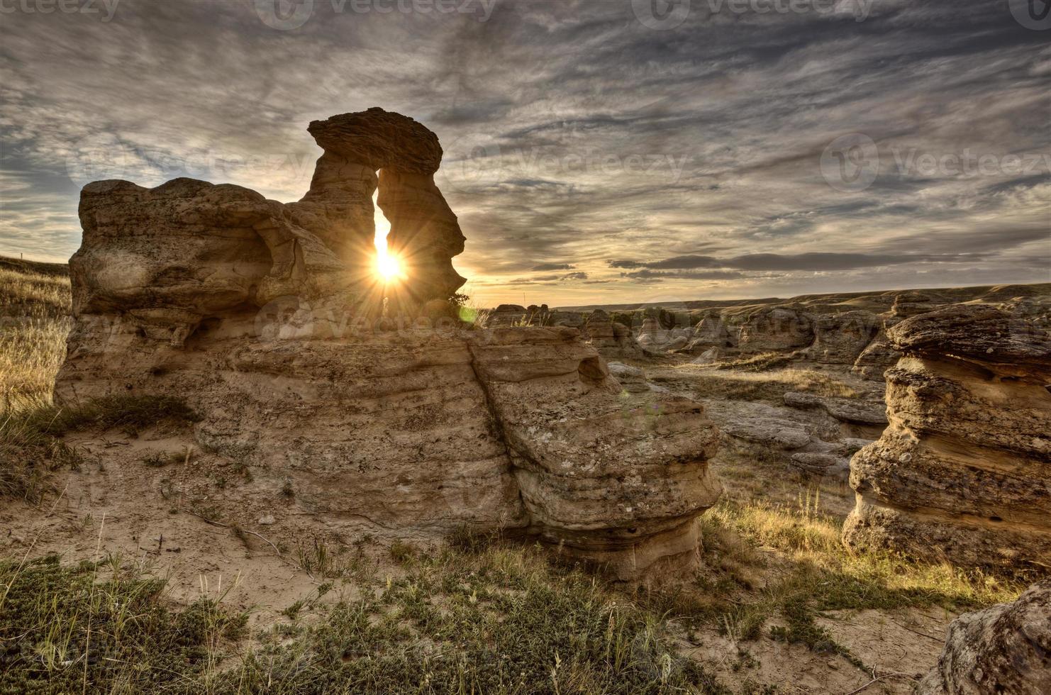 Hoodoo Badlands Alberta Canada photo