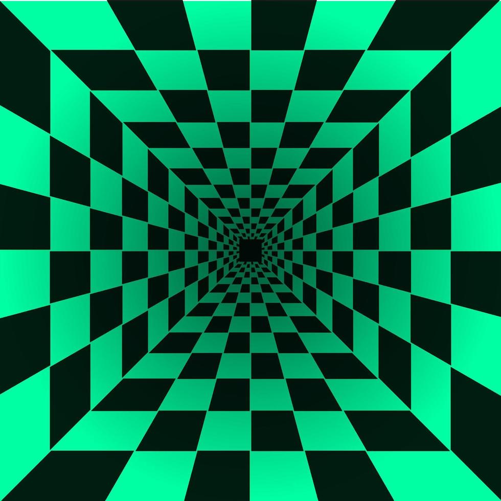 Abstract Checkered Background With Squares vector